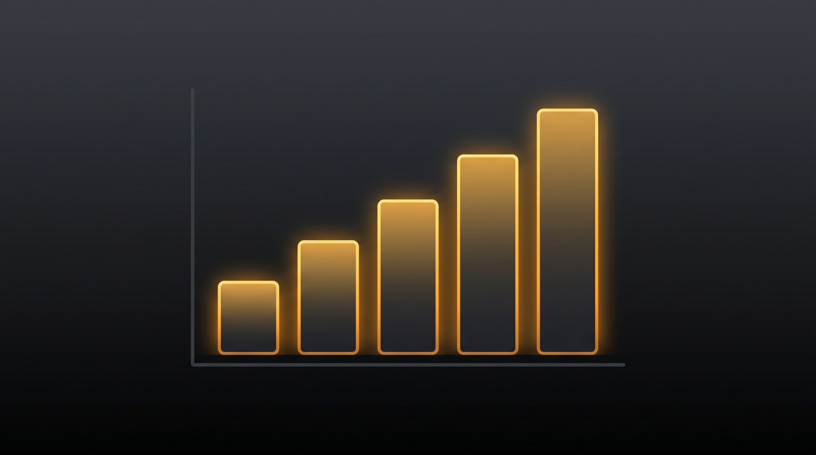 Amazon Merch passive income growth chart bar graph illustration