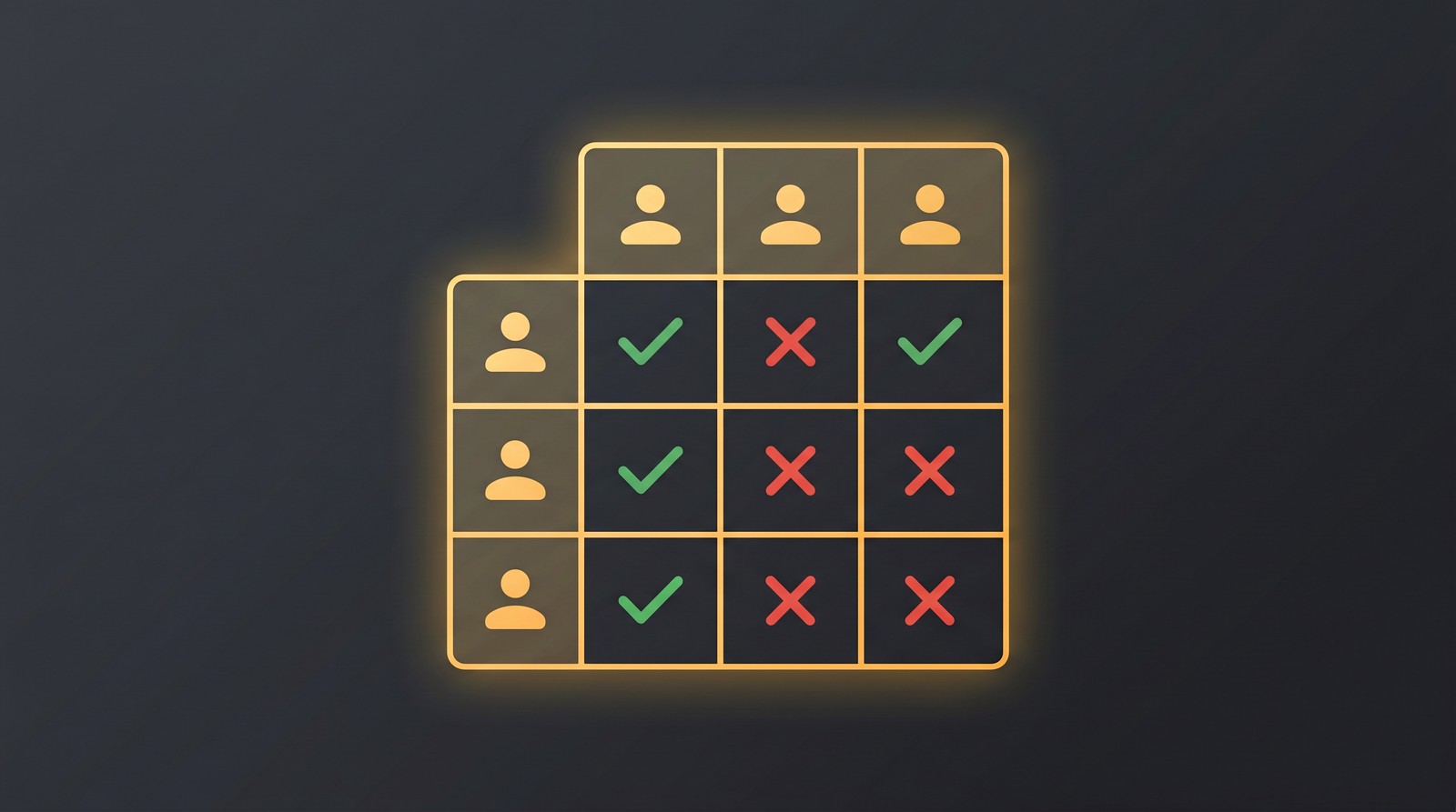 Product mockup comparison features illustration