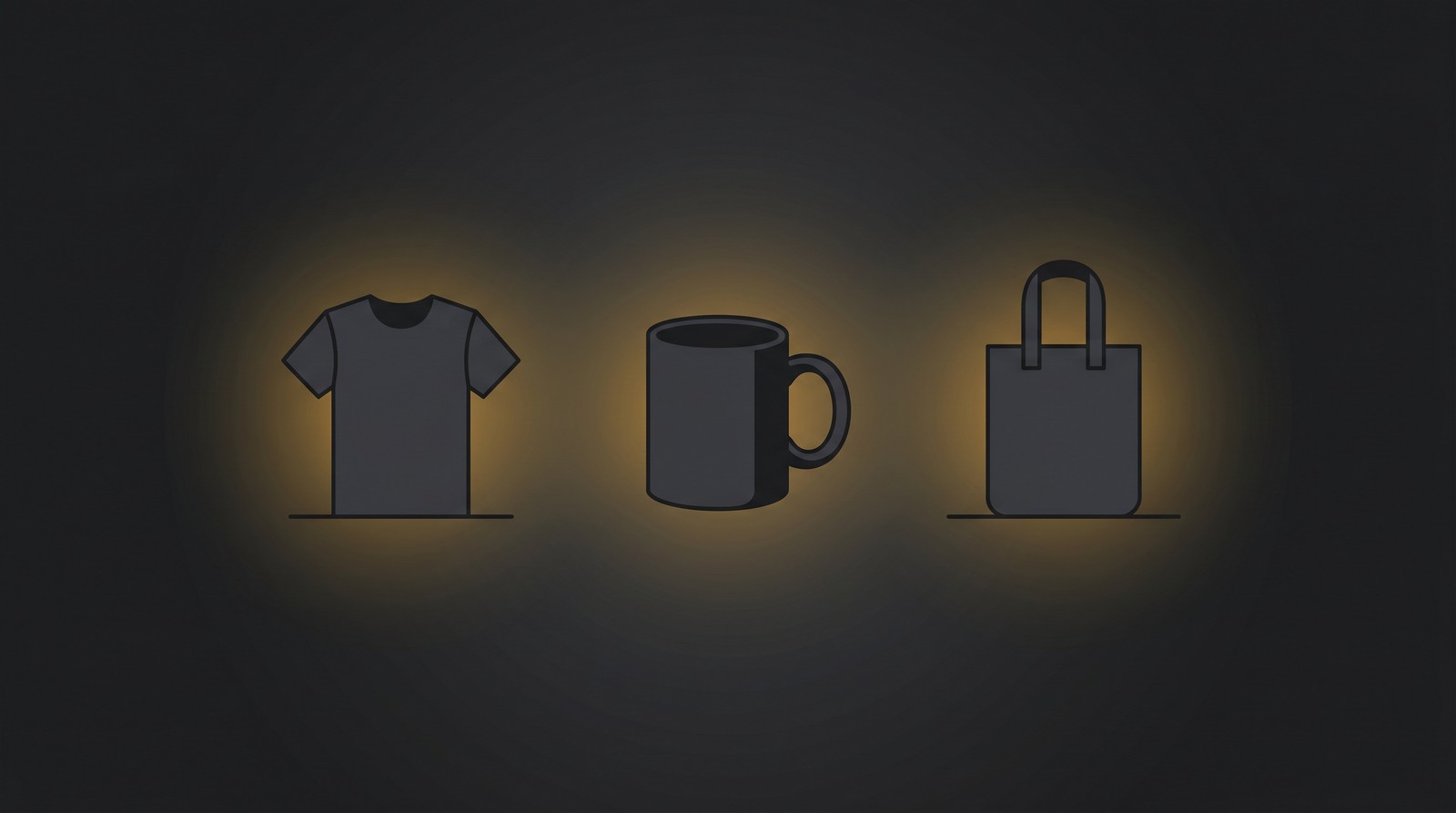 Custom print on demand product categories including apparel accessories and home goods