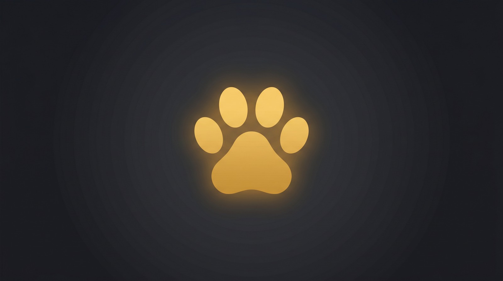 Dog paw print illustration representing breed-specific pet t-shirt designs