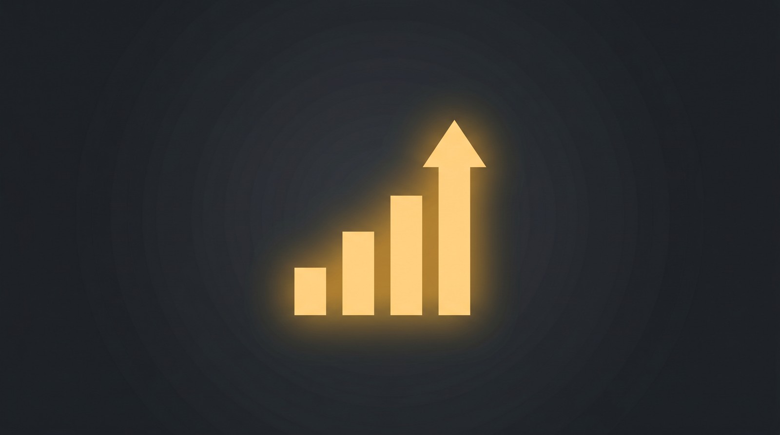 Etsy shop growth and scaling bar chart illustration