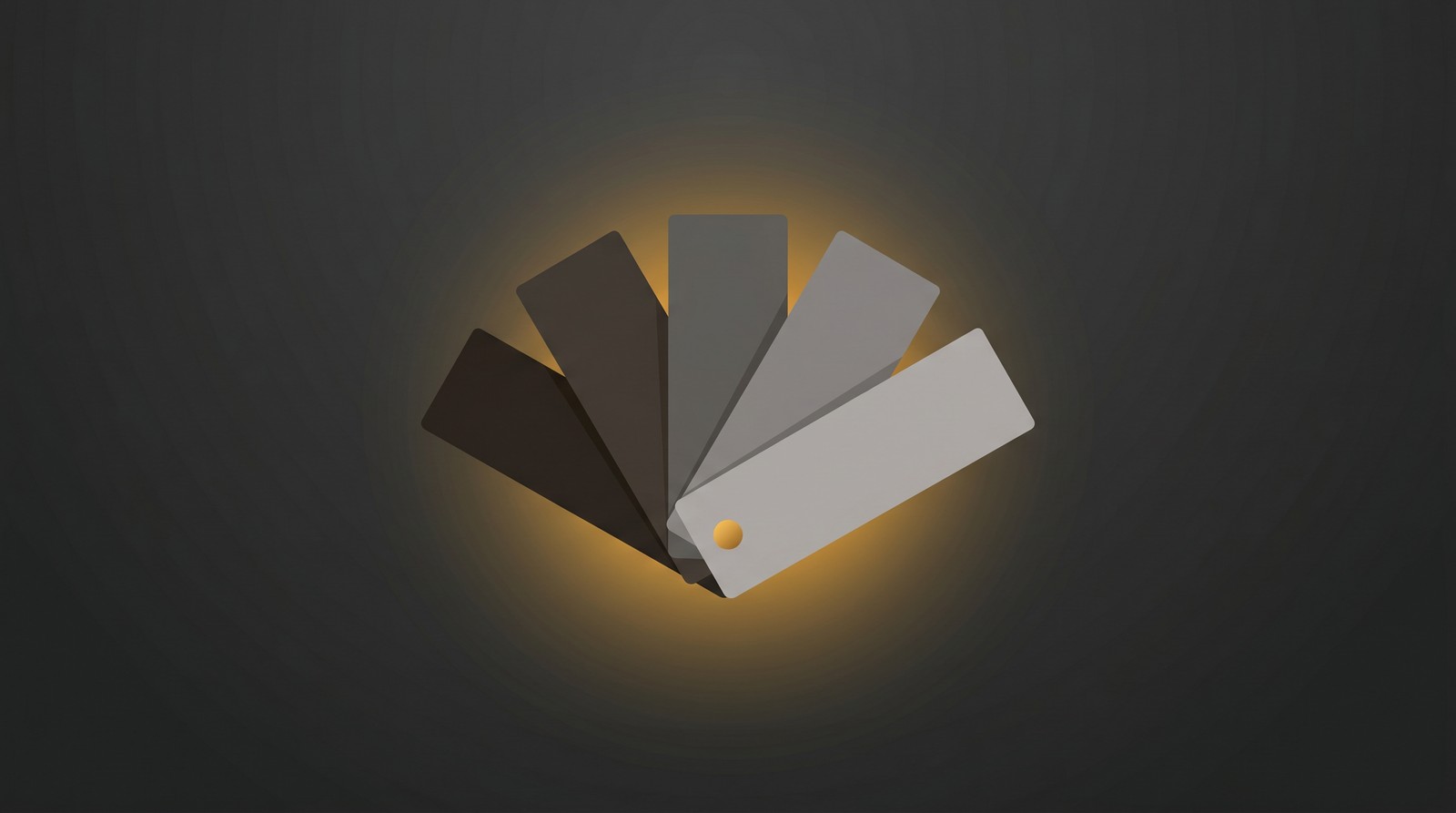 Etsy shop color palette and branding elements illustration