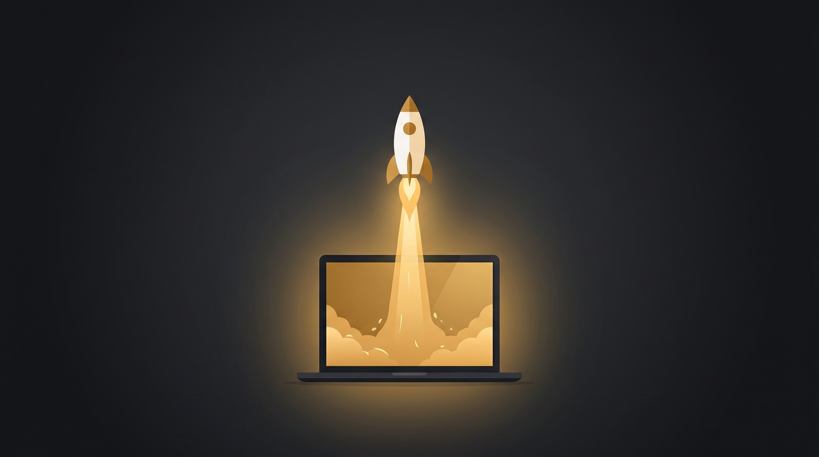 Amazon seller launching a business illustration