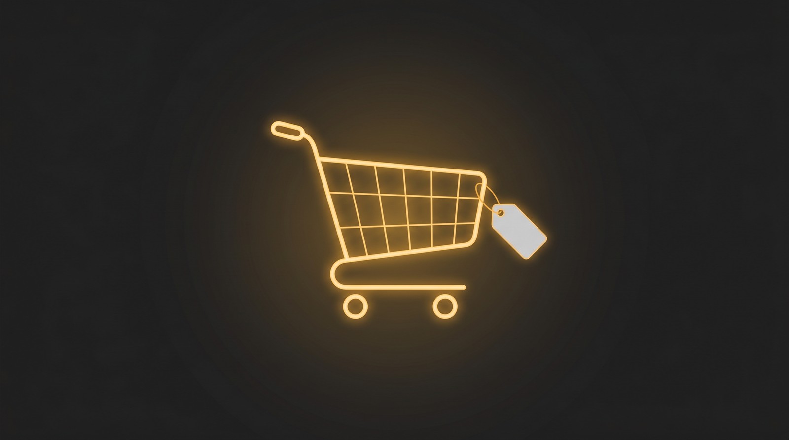 Shopping cart with price tag representing Etsy product costs