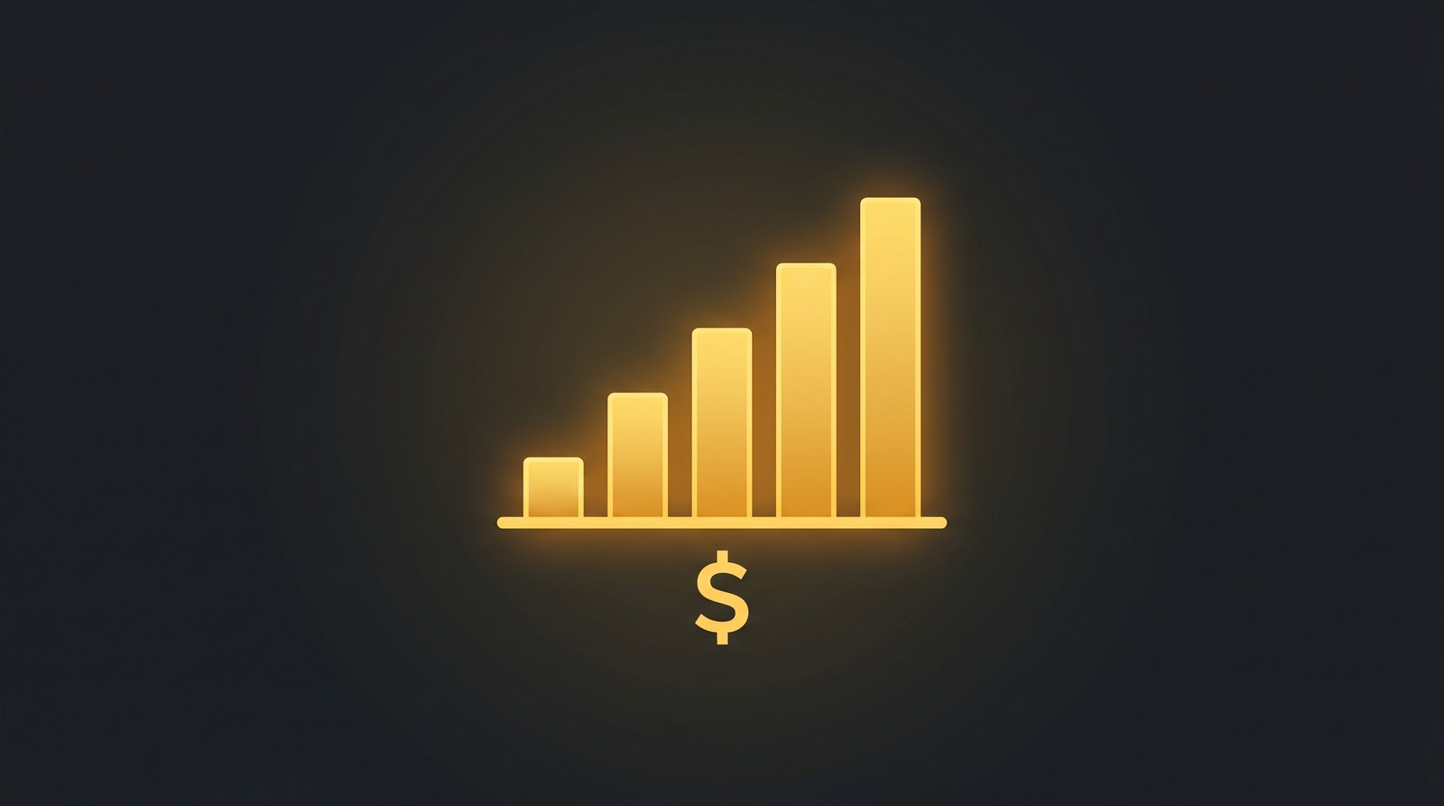 Low content book profit and growth illustration