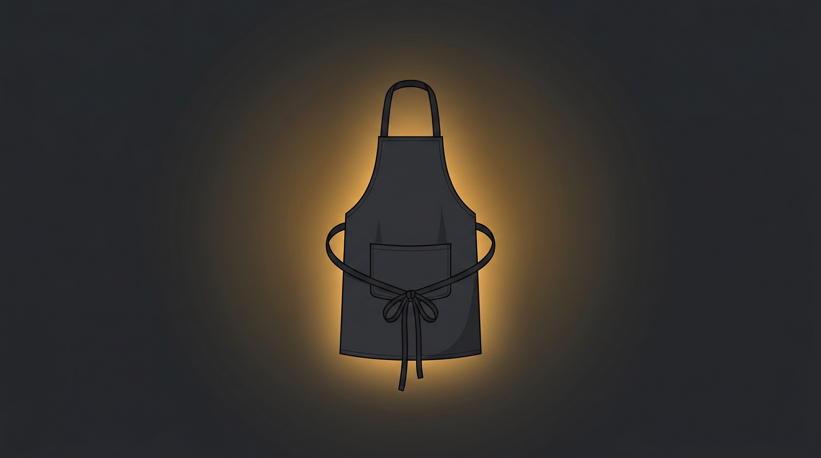 Kitchen items and apron composition for print on demand