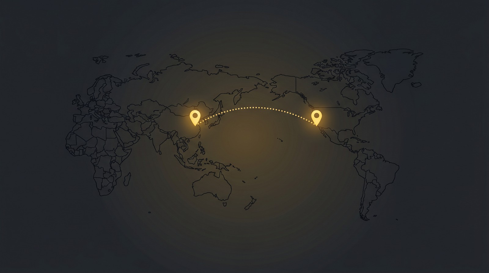 Print on demand Europe shipping routes showing fast EU delivery