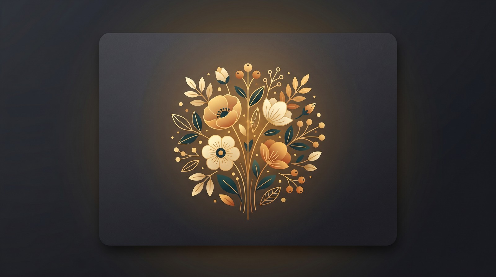 Print on demand greeting card design concepts and layout illustration