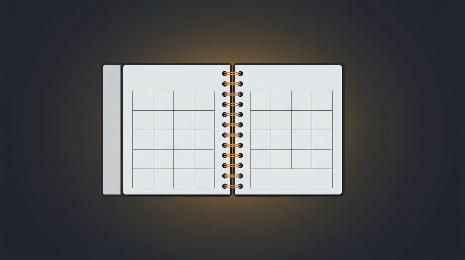 Print on demand planner design layout illustration