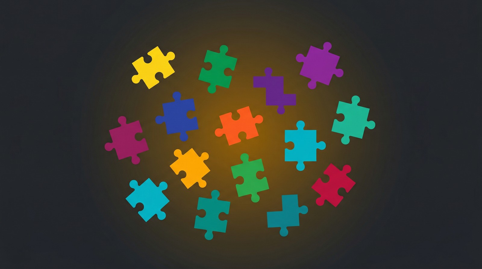 Print on demand puzzle design concepts with color variation