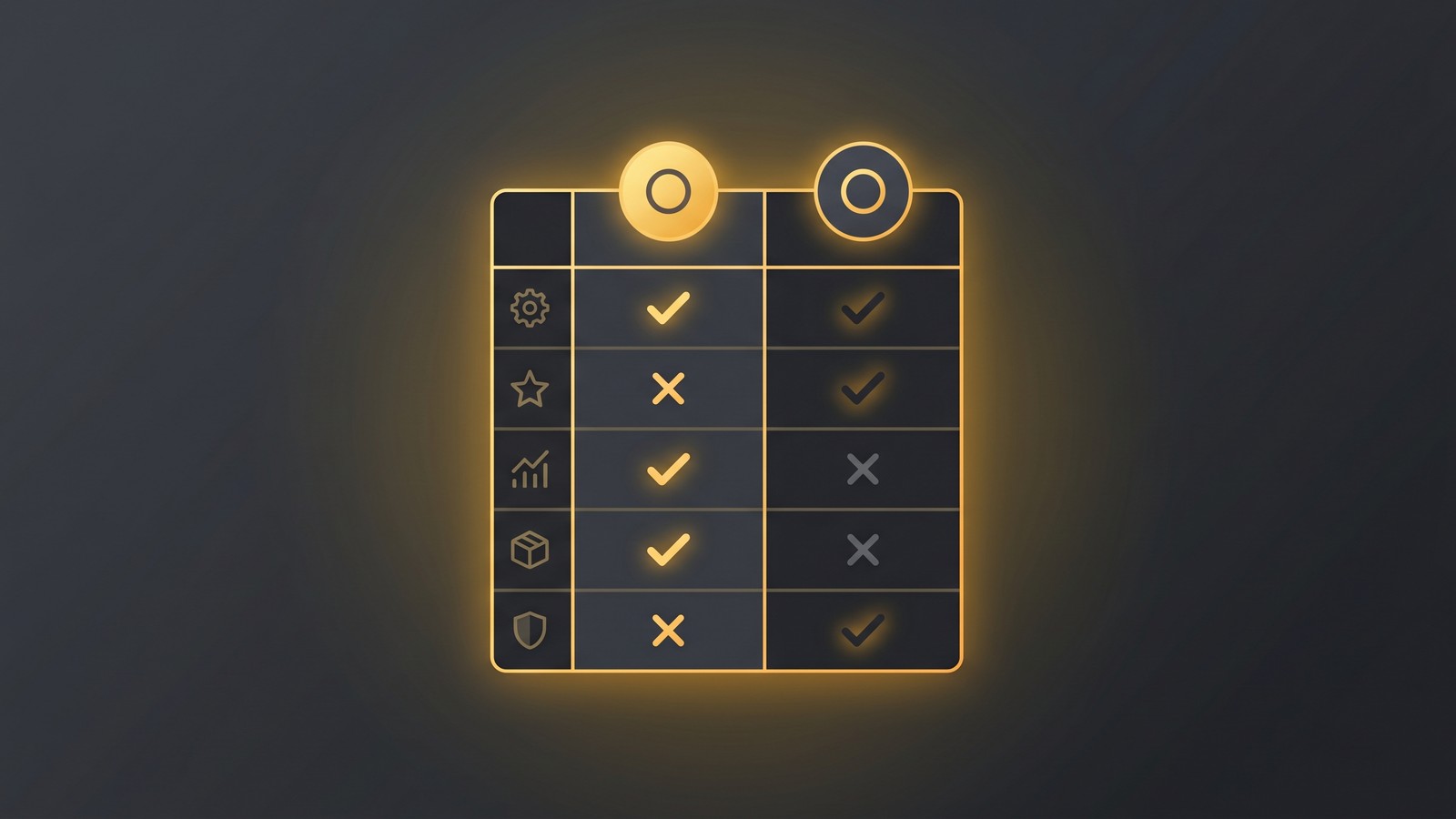 Comparison checklist showing Redbubble versus Teespring platform features