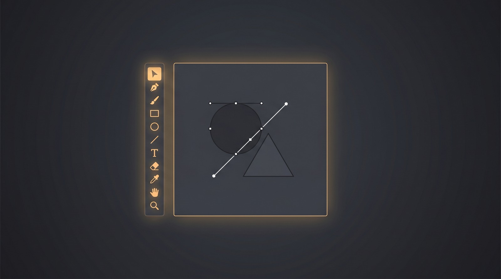 T-shirt design tool interface comparison showing Canva, Photoshop, and Kittl