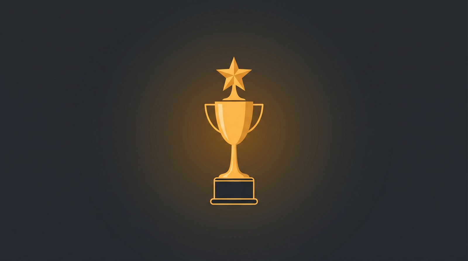 Best POD platform winner trophy illustration